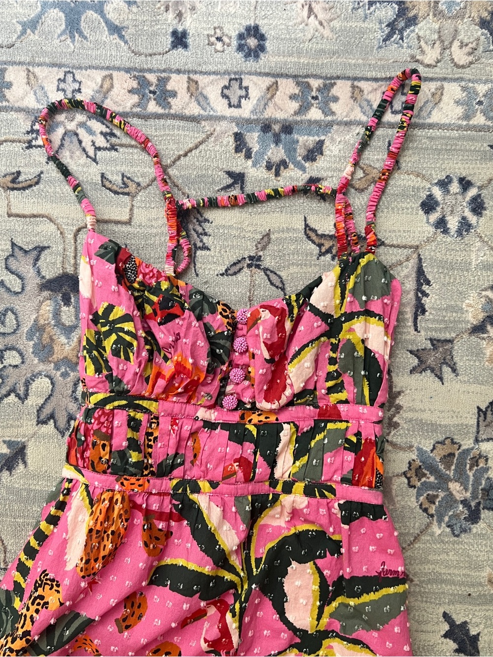 Farm Rio Tropical Maxi Dress - Picture 3 of 7